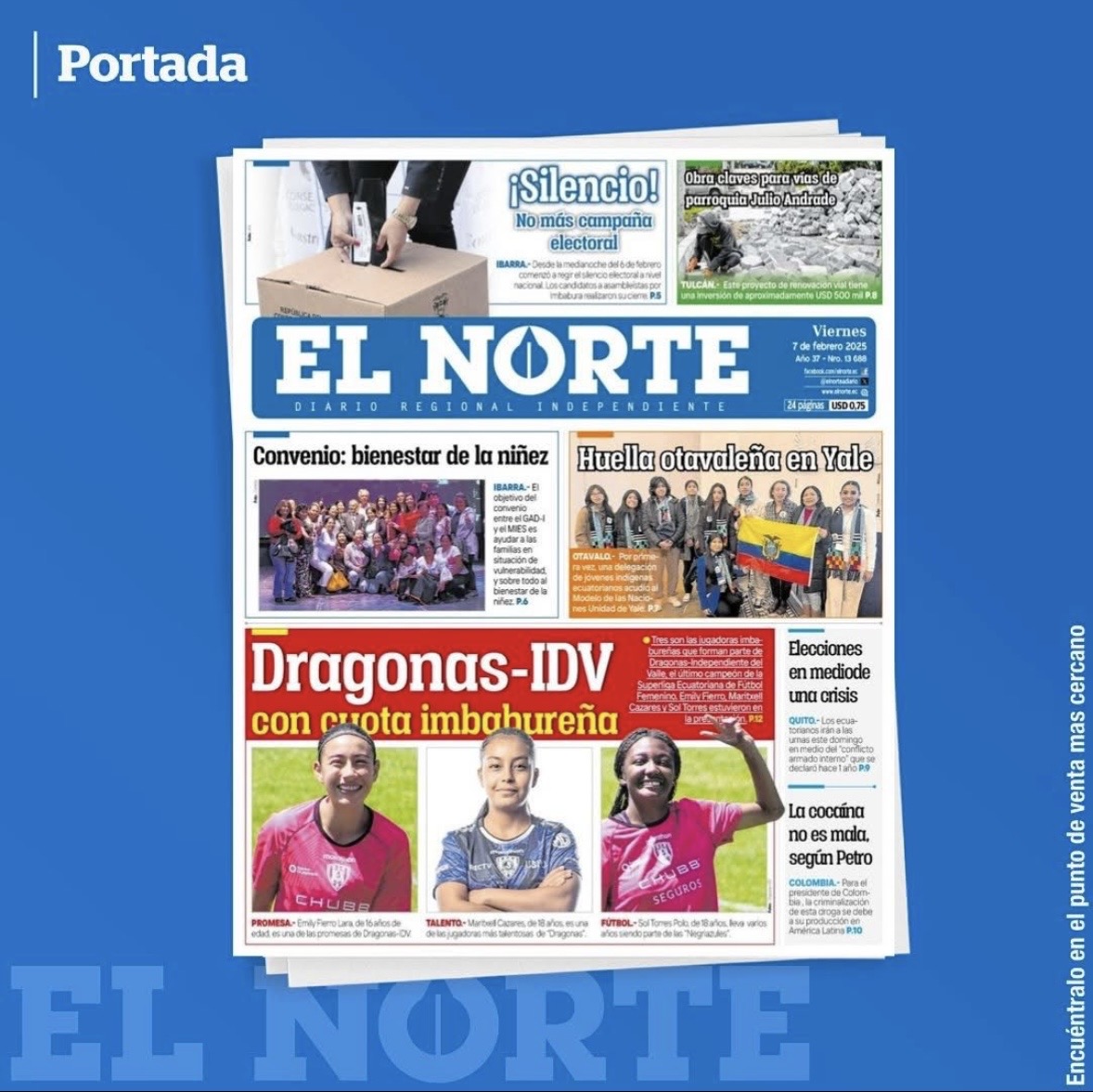 Huella otavaleña en Yale